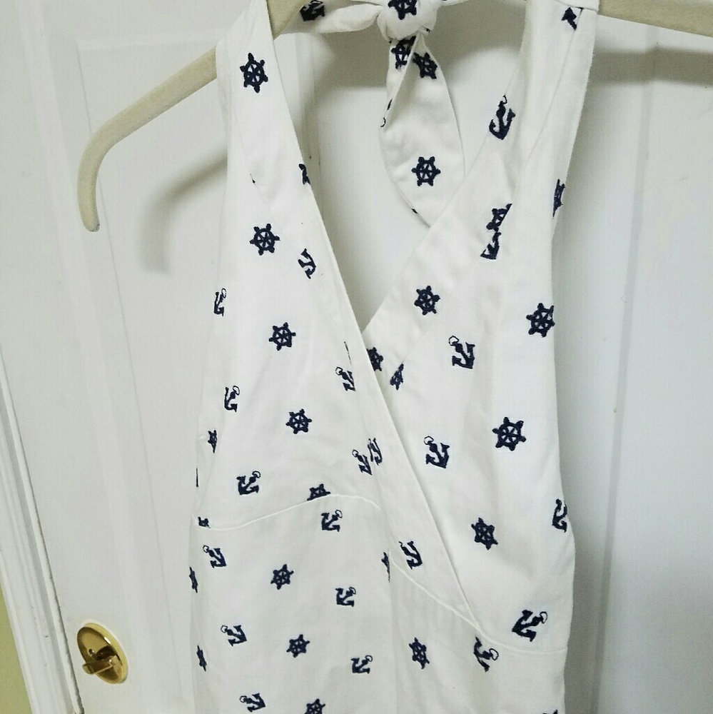 Molly B. Sz 16 Girls Halter Nautical Dress